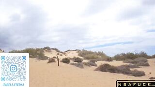 Lilys Adventure BIG SHOCK in the Middle of the Dunes