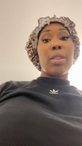 Bathroom Tease w/ “Nutshot"