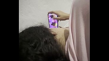 Hermosa latina de 18 a&ntilde_os caliente joven siendo follada por su padrastro solos en casa