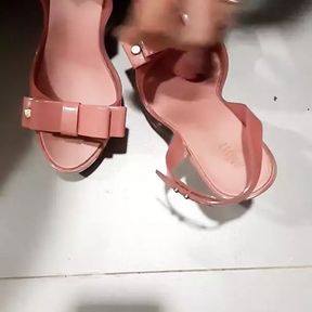 Cum In Pink Melissa High Heels