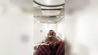 LONGEST urinate flow directly into your facehole. Humilation POINT OF VIEW as a human urinal! Urinate got on camera lense!