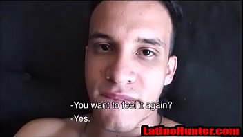 Straight Latino gets anon cock to cum for cash- LatinoHunter.com