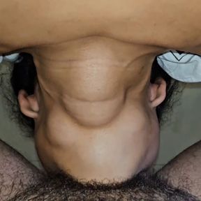 The best throat bulge in the world