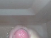 Dirty dick Saturday shower masterbation