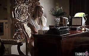 MILF psychologist Nicky Thorne DPed with a big cock and a huge dildo