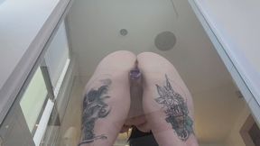 Tattooed pawg shower fucking