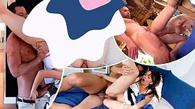 Small and mischievous, hot Summer Col luvs a excellent prank and a huge pecker - teamskeet