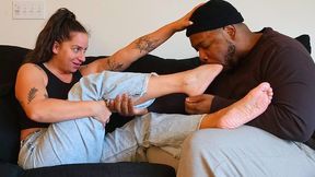 Foot Gagged After One Night Stand - Alicia Justine