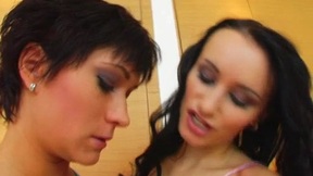 Brunettes love getting their butts fucked by big dicks
