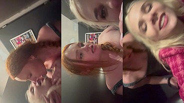 lick ass in club toilets lesbo