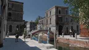 Sexy Baroness Has Passionate Sex with Casanova in Luxury Room in Venice