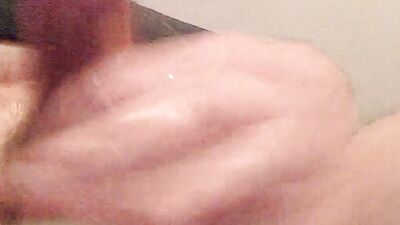 cumming hard again, cum pouring out