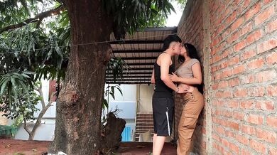 I CAUGHT MY COLOMBIAN NEIGHBOR UP STEALING THE MANGOES FROM MY TREE and we ended up fucking in the yard! - SPACE PRODUCTIONS