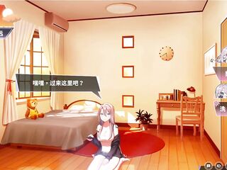 Anime Game – Happiness Double Room - Boobjob and Sex Scene Free Mode