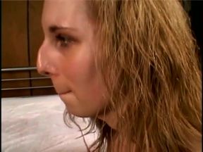 Brunette tranny Magnolia urgently needs to assuage rectal itching with help of busty girl's strapon