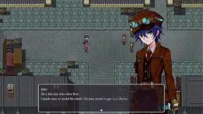 Cute Detective Girl Fights Old Man and Giant Robot for Steam City supremacy