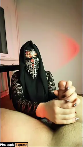 Hands of the Devil: Muslim Girl Jerks Off with Oil and Twerks Her Taboo Juicy Ass