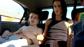 Bubble gay twink booty Goth Boy Alex Gets Fucked