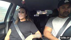carona do sexo com a loira fitness