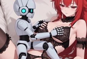 Speed and Future Adult Fantasy with Sonic-Inspired Girls and Robots