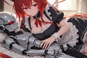 Speed and Future Adult Fantasy with Sonic-Inspired Girls and Robots