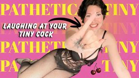 I'm LAUGHING at your tiny cock