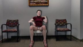 Upskirt in waiting room 3