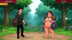 MILF indulges in fantasy with horned-up hubby in racy 2D game