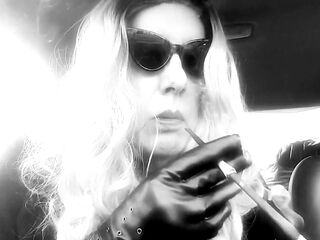 TS GRANDMA LIKES TO SMOKE MORE120 MENTHOLS IN HER CAR CD TS LADYBOY