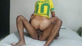 Neighbors Watch the World Cup and Decide to Have Sex While Their Wives Are Not Home - Part 2