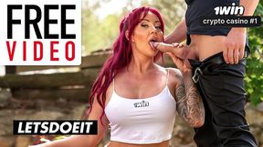 Inveigling Charlie Dean and Zoe Grey - cock sucking xxx - LetsDoeIt