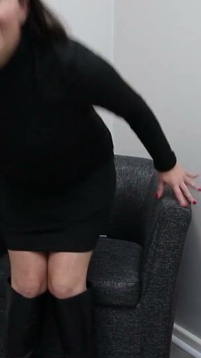 Boots Try On Haul - Trying on Boots   Clip 1