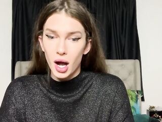 TS Bitch selling her butt to hundreds of studs to pay bills
