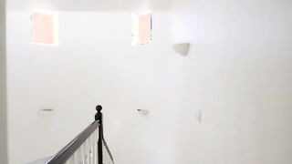 Tiny Platinum Blonde Step Sister Haley Spades Outwits Gigantic Brother