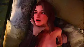 Ysoldas Secret Tryst Under Skyrim Stars – A Steamy Night Unfolds
