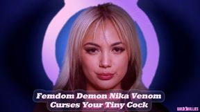 Little Dick JOI from Femdom Demon Nika Venom WMV