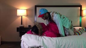 Celebrity Fucks Tgirl in Chastity