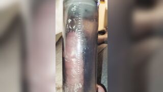 Schlong Pump makes my Spunk-pump Obese