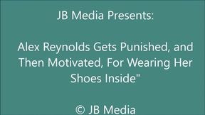 Alex Reynolds Punished for Wearing Her Sneakers Inside - SD