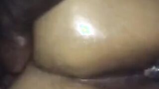 Crazy Hot Penis Down on tight leaking vagina redbone