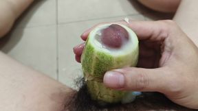 Cum with cucumber