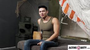”Hot Brandon Anderson Gets Railed By Newcomer Hunk - ActiveDuty”