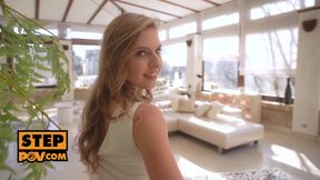 POV - Fucking blonde cum slut Jayla de Angelis