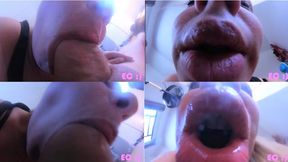 Extreme Close Up Blowjob And Cum Kisses_1080p