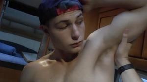 EastBoys - Muscle & hairless gay POV massage outdoors