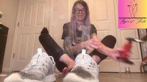 67 Goddess Torches & Cuts Tiny Size 7 Sneakers | Total Wreckage