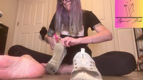 67 Goddess Torches & Cuts Tiny Size 7 Sneakers | Total Wreckage