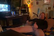 king cumshot lets his dick explode