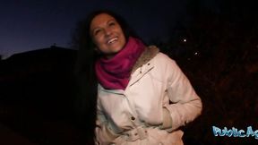 Public agent - real student real diner real wet in doggystyle