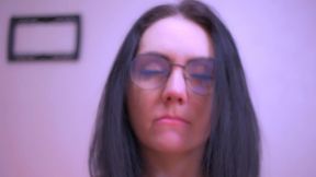 dissolute woman pegging her male s and gets cum.